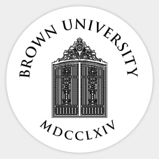 Brown University Sticker